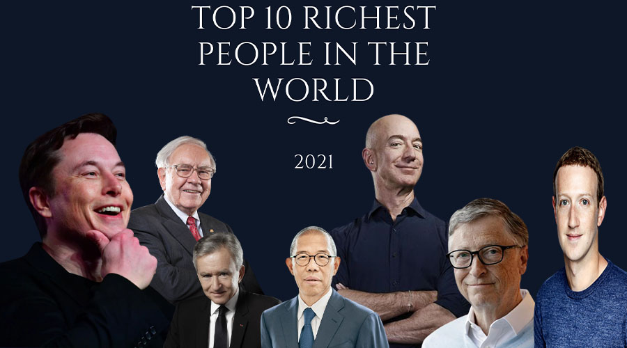  top 10 richest people in the world 2021 updated 2000 2021 youtube vrogue