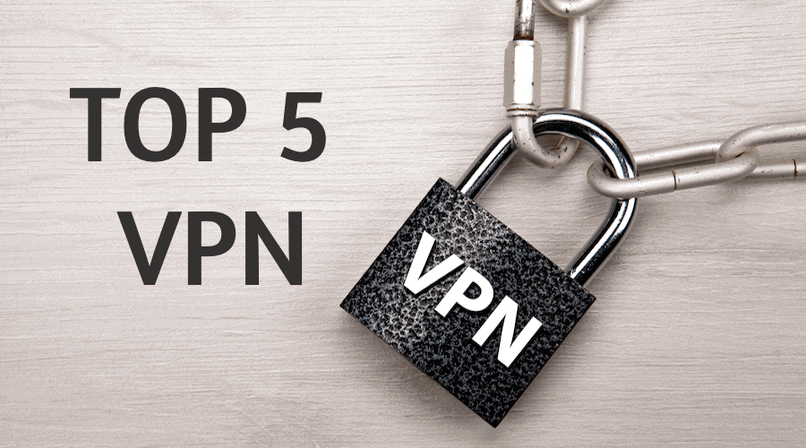 top five free vpn