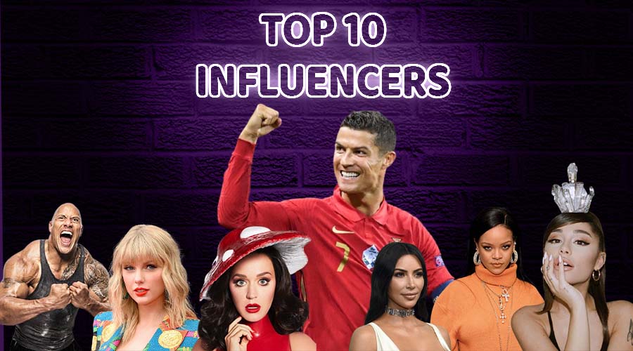 Top 10 Social Media Influencers in the World